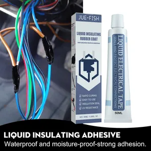 Ruban isolant liquide Jue-fish 50ml pour scellage imperméable et ignifuge de haute qualité.