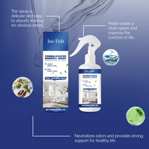 Jue Fish 100ml Formaldehyde Removal Spray for home air purification and odor removal