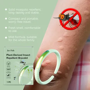 JUE FISH plantaardige insectenwerende armband voor outdoor en op reis gebruik