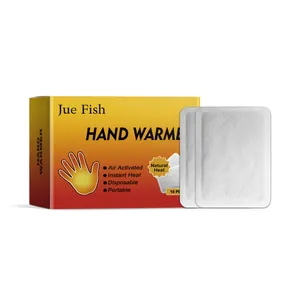 Patchs chauffants jetables JUE FISH activés par l'air pour la chaleur en hiver