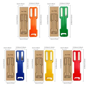 Detailed size guide for multi-colored magnetic spray can holders with precise measurements