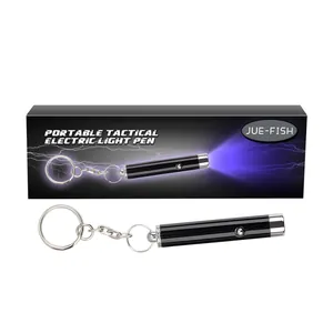 Portable Tactical LED Flashlight Keychain Mini High Brightness Torch For Outdoor Camping Emergency Fishing Black Light Pen
