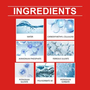 Detaillierte Inhaltsstoffliste für DIY Holzbrennpaste mit Wasser und verschiedenen Polymeren.