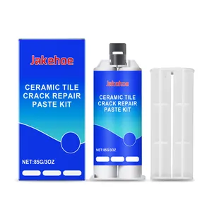 Professional Jakehoe ceramic tile crack repair paste kit with 85g/3oz for home use.