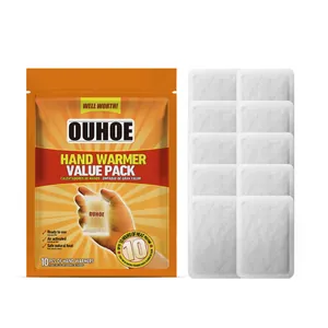 Pack économique de 10 chauffe-mains jetables OUHOE pour l'hiver