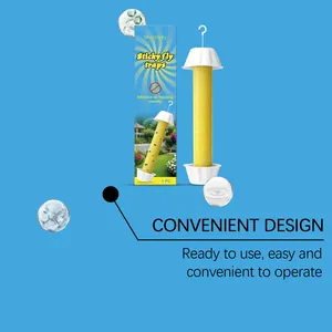 Hängende klebrige Fliegenfalle mit praktischem Design für effektive Insektenkontrolle