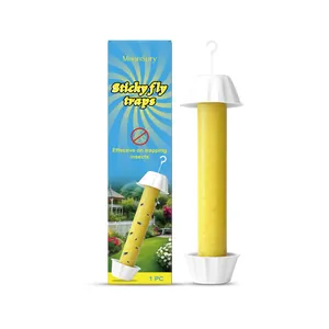 Trappola per mosche appiccicosa MoonSpry Acchiappainsetti sospeso per casa e giardino