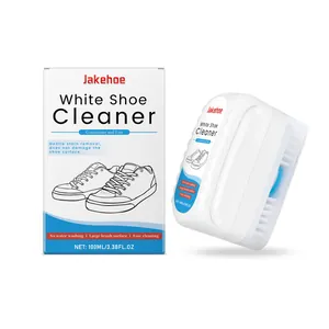 Kit de cepillo de limpieza portátil JAKEHOE para zapatillas blancas y zapatos de cuero