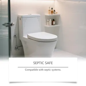Effective septic safe toilet cleaning tablets compatible with all septic systems