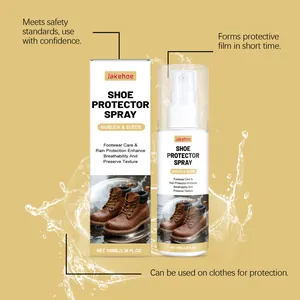 Detalle del spray protector de calzado Jakehoe 100ml para el cuidado de nobuk y gamuza