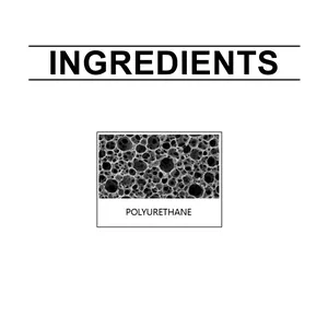 Close-up macro detail showing the porous polyurethane sponge texture for efficient cleaning