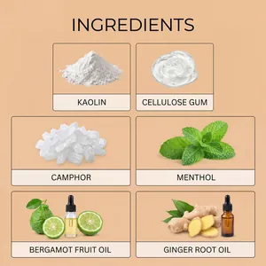 Detailoverzicht van natuurlijke ingrediënten in de MOONSPRY muggenwerende bal formule