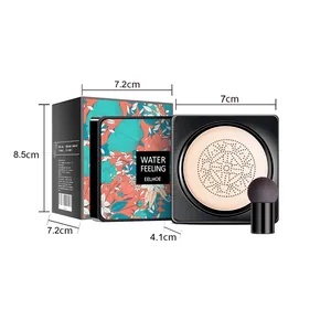 Detailed size specifications for EELHOE mushroom head air cushion BB cream and box