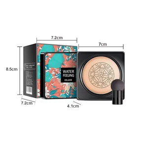 Detailed dimensions of EELHOE mushroom head air cushion BB cream packaging and compact