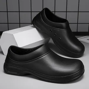 Rutschfeste Kochschuhe Wasserdichte Ölbeständige Arbeitsschutzschuhe Für Küche Krankenhaus Herren Damen EVA Clogs