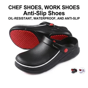 Professionele Chef Kok Schoenen Waterdicht Oliebestendig EVA Antislip Werkklompen Voor Keuken Ziekenhuis Hotel Veiligheidsschoeisel Unisex