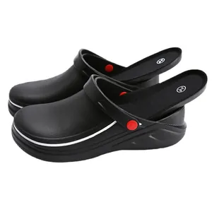 Antislip EVA koksschoenen, waterdichte en oliebestendige keukenwerkschoenen comfort.
