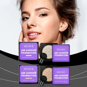EELHOE mushroom head air cushion foundation in ivory white and natural color variants