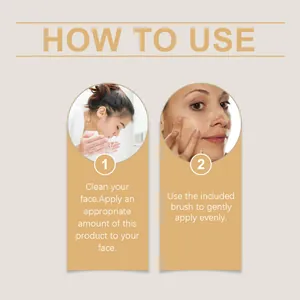 Step-by-step guide on how to apply EELHOE hydrating DD cream for a flawless matte finish