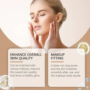 Concealer BB cream for overall skin enhancement and natural glowing makeup finish.