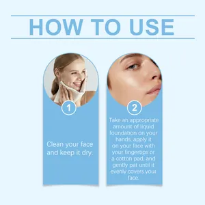 Detailed step-by-step guide on how to apply lightweight liquid foundation for natural skin