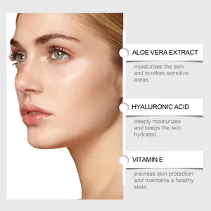Detailed info on ZEPHOCO foundation ingredients: Aloe Vera, Hyaluronic Acid, Vitamin E
