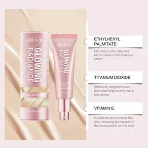 Wichtige Inhaltsstoffe der EELHOE Long-Lasting Liquid Foundation für strahlende Haut