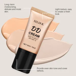 EELHOE moisturizing DD cream with SPF 15 and 50g net weight for smooth skin tone.