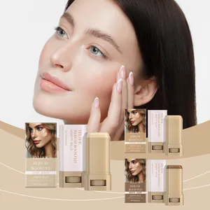 EELHOE Barra de Base Hidratante Serum Boosted Beauty Balm Corrector Natural Mate Maquillaje Facial Aclarador
