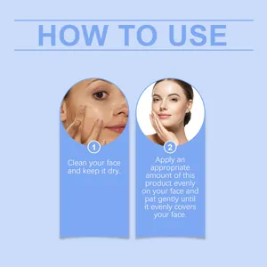 Anleitung zum Auftragen von Concealer-Foundation für eine glatte Abdeckung