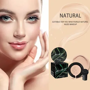 Detalle de la base EELHOE mushroom head air cushion para un maquillaje nude natural