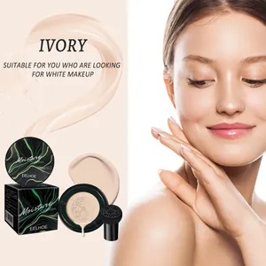 EELHOE crema BB cojín de aire de cabeza de hongo tono marfil para un look natural