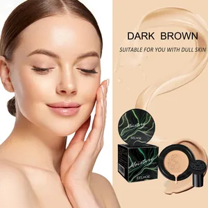 EELHOE Moisture Cushion BB Cream en Dark Brown para un maquillaje natural y radiante