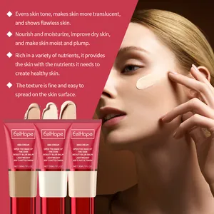 EelHope BB cream detail showing soft matte finish and smooth application on skin