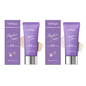 Set de BB Cream Serum EelHope Flawless Cover 50g con tonos Natural y Light Beige