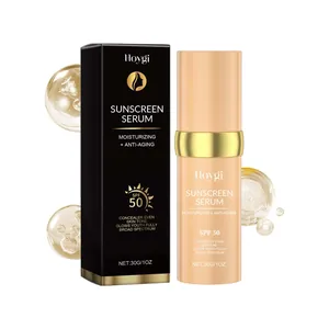 Hoygi SPF 50 Αντηλιακός ορός για ενυδάτωση και κάλυψη του τόνου του δέρματος.