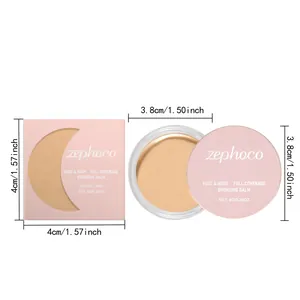 Detailed view of Zephoco natural color concealer with dimensions 4cm and 3.8cm