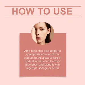 Instructional guide on how to apply concealer for a flawless skin finish.