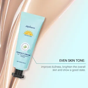 Base de maquillaje hidratante Zephoco con SPF 30 para un tono de piel luminoso