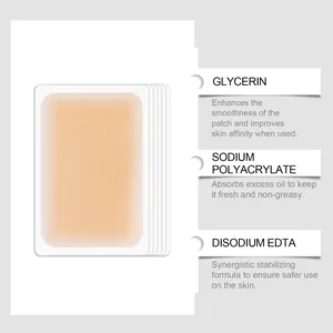 Ingredient benefits of invisible concealer patch including Glycerin and Sodium Polyacrylate