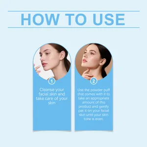 Instrucciones paso a paso sobre cómo aplicar el corrector cushion mate marfil