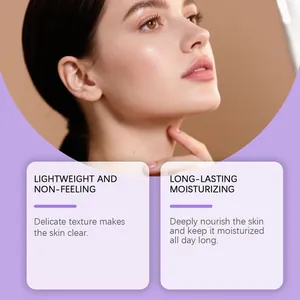 Primer plano de piel radiante que muestra el efecto de la BB cream hidratante