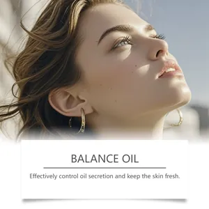 Close-up of radiant skin showing oil control benefits of temperature-changing foundation