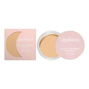 ZEPHOCO Natural Color Concealer Bronzing Balm Full Coverage Face and Body Moisturizing Long Lasting Blemish Covering Cream 8g