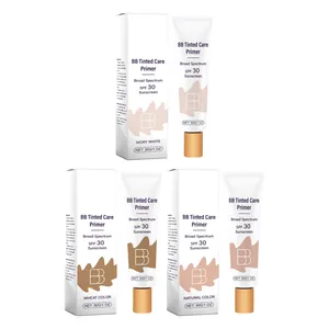 BB Tinted Care Primer SPF 30 en tonos Ivory, Wheat y Natural para maquillaje diario