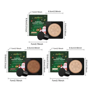Guía detallada de dimensiones para la base Zephoco Avocado Beauty Cushion en tonos