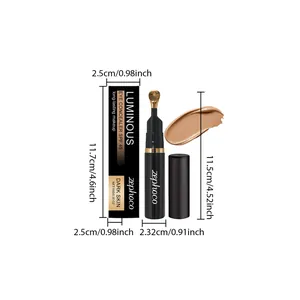 ZEPHOCO κονσίλερ ματιών μακράς διάρκειας SPF 45 για σκούρο δέρμα με αναλυτικές διαστάσεις