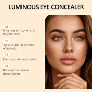 Αποτέλεσμα Luminous eye concealer στο δέρμα για ένα άψογο φυσικό τελικό αποτέλεσμα