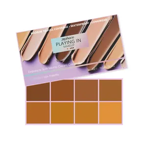 Paleta de Correctores en Crema Zephoco Soft Matte 8 Tonos para Maquillaje Impermeable