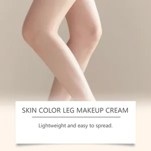 Crema fondotinta leggera per le gambe per una finitura liscia e naturale